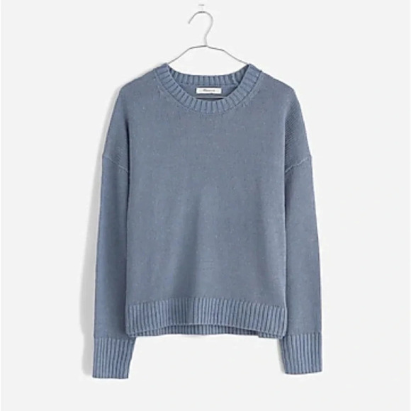 Madewell Linen Drop-Shoulder Sweater Size XS - Picture 4 of 6